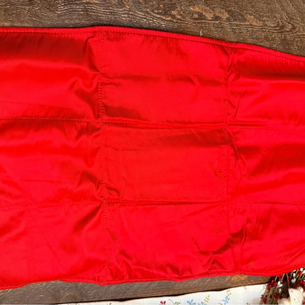 Lily Jade Shaylee Diaper Bag Red replacement Insert Travel Changing Pad GUC!
